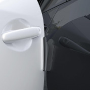 Baseus Streamlined Car Door Bumper Strip - предпазители за вратите на автомобил (4 броя) (черен) 2