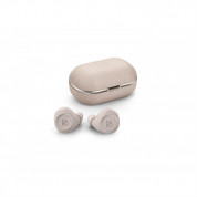 Bang & Olufsen Earphones E8 2.0 - уникални безжични слушалки с микрофон и управление на звука за мобилни устройства (бледо розов) 