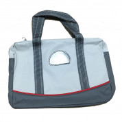 Jaguar Travel Bag - полиестерна чанта за дребни вещи или аксесоари (сива) 1