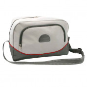 Jaguar Travel Shoulder Bag v2 - полиестерна чанта с презрамка за дребни вещи или аксесоари (сива)