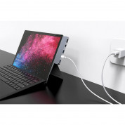 HyperDrive Slim 5-in-1 USB-C Hub - мултифункционален хъб за свързване на допълнителна периферия за Microsoft Surface 4/5/6 5