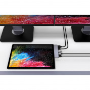 HyperDrive Slim 5-in-1 USB-C Hub - мултифункционален хъб за свързване на допълнителна периферия за Microsoft Surface 4/5/6 2