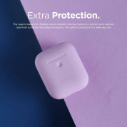 Elago Airpods Silicone Case Apple Airpods 2 with Wireless Charging Case (lavender) 4