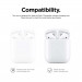 Elago Airpods Silicone Case - силиконов калъф за Apple Airpods 2 with Wireless Charging Case (бял) 8