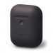 Elago Airpods Silicone Case - силиконов калъф за Apple Airpods 2 with Wireless Charging Case (черен) 1