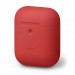 Elago Airpods Silicone Case - силиконов калъф за Apple Airpods 2 with Wireless Charging Case (червен) 1
