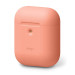 Elago Airpods Silicone Case - силиконов калъф за Apple Airpods 2 with Wireless Charging Case (оранжев) 1