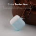 Elago Airpods Duo Hang Silicone Case - силиконов калъф за Apple Airpods 2 with Wireless Charging Case (светлосин-розов) 5