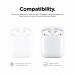 Elago Airpods Duo Hang Silicone Case - силиконов калъф за Apple Airpods 2 with Wireless Charging Case (тъмносин-светлосин) 8