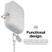 Elago Airpods Waterproof Active Hang Case - водоустойчив силиконов калъф с карабинер за Apple Airpods (фосфор) 7