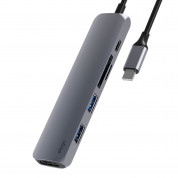 Elago Multi 6 in 1 USB-C Hub Card Reader (dark gray)