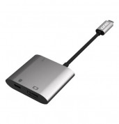 Kanex USB-C Multimedia Charging Adapter - адаптер за свързване от USB-C към HDMI 4K, USB и USB-C 1