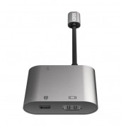 Kanex USB-C Multimedia Charging Adapter - адаптер за свързване от USB-C към HDMI 4K, USB и USB-C 2