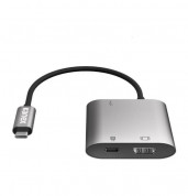 Kanex USB-C Multimedia Charging Adapter - адаптер за свързване от USB-C към HDMI 4K, USB и USB-C