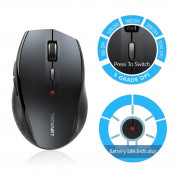 TeckNet EWM01308GA01 (BM308) Bluetooth Mouse - ергономична безжична мишка с блутут (за PC) (сива) 5