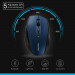 TeckNet EWM01308LA01 (BM308) Bluetooth Mouse - ергономична безжична мишка с блутут (за PC) (синя) 5