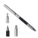 4smarts 3in1 Stylus Pen PRO - тъч писалка с три различни накрайника (сребрист) 1