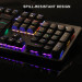 TeckNet X10707 LED Illuminated Mechanical Gaming Keyboard - механична геймърска клавиатура с LED подсветка (за PC) 6