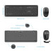 Tecknet Wireless Keyboard and Mouse Set X10616  - комплект безжични клавиатура и мишка (черен) 5