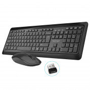 Tecknet Wireless Keyboard and Mouse Set X10616  - комплект безжични клавиатура и мишка (черен)