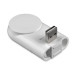 4smarts Inductive Charging Adapter 4-Way - магнитен адаптер за зареждане на Apple Watch (бял) 3