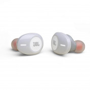 JBL Tune 120TWS - безжични Bluetooth слушалки с микрофон за мобилни устройства (бял)  2