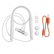 JBL Live 220BT - Wireless in-ear neckband headphones (white) 6