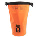 Ocean Pack Waterproof 5l - водонепромокаема чанта с презрамка за рамо, за вещи и различни предмети (оранжев) 1