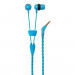 Wraps Talk In-Ear Earphones - иновативни слушалки (гривна) с микрофон за iPhone и мобилни устройства (син) 2