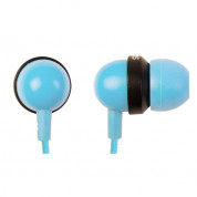 Wraps Talk In-Ear Earphones - иновативни слушалки (гривна) с микрофон за iPhone и мобилни устройства (син) 3