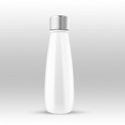 SGUAI Smart Bottle - умна бутилка за вода, с вградени сензори за температура (бял)