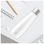 SGUAI Smart Bottle - умна бутилка за вода, с вградени сензори за температура (бял) 2