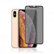 Torrii Privacy 3D Tempered Glass Screen Protector for iPhone 11 Pro Max, iPhone XS Max (black-clear) 1
