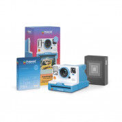 Polaroid OneStep2 Plus Camera - комплект фотоапарат за принтиране на моменти снимки, филм и кутия за снимки (син)