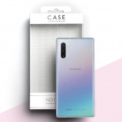 Case FortyFour No.1 Case - силиконов (TPU) калъф за Samsung Galaxy Note 10 Plus (прозрачен) 1