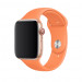 Apple Sport Band Stainless Steel Pin - оригинална силиконова каишка за Apple Watch 38мм, 40мм, 41мм (оранжев) (retail) 1