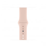 Apple Watch Sport Band Pink Sand - оригинална силиконова каишка за Apple Watch 38мм, 40мм, 41мм (розов пясък) (ритейл опаковка) 2