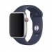 Apple Sport Band S/M & M/L - оригинална силиконова каишка за Apple Watch 38мм, 40мм (тъмносин) (retail) 1