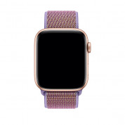 Apple Lilac Sport Loop - оригинална текстилна каишка за Apple Watch 38мм, 40мм (лилав) 1