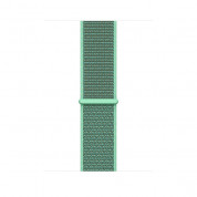 Apple Spearmint Sport Loop - оригинална текстилна каишка за Apple Watch 42мм, 44мм (зелен) 2