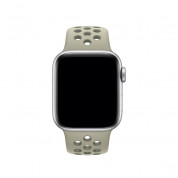 Apple Watch Nike+ Sport Band - оригинална силиконова каишка за Apple Watch 38мм, 40мм (тъмнозелен)  1