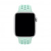 Apple Watch Nike+ Sport Band - оригинална силиконова каишка за Apple Watch 38мм, 40мм (светлосин)  2