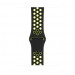 Apple Watch Nike+ Sport Band - оригинална силиконова каишка за Apple Watch 38мм, 40мм (черен-жълт)  3