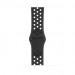 Apple Watch Nike+ Sport Band - оригинална силиконова каишка за Apple Watch 38мм, 40мм (черен)  3