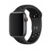 Apple Watch Nike+ Sport Band - оригинална силиконова каишка за Apple Watch 38мм, 40мм (черен)  1