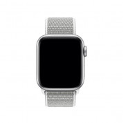 Apple Seashell Sport Loop - оригинална текстилна каишка за Apple Watch 38мм, 40мм, 41мм (сив) 1