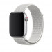 Apple Watch Nike Sport Loop - оригинална текстилна каишка за Apple Watch 38мм, 40мм (бял) 1