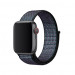 Apple Watch Nike Sport Loop - оригинална текстилна каишка за Apple Watch 38мм, 40мм (черен-лилав) 1
