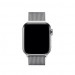 Apple Milanese Loop Stainless Steel - оригинална стоманена каишка за Apple Watch 38мм, 40мм, 41мм (сребрист)  2