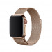 Apple Milanese Loop Stainless Steel - оригинална стоманена каишка за Apple Watch 38мм, 40мм, 41мм (златист)  1